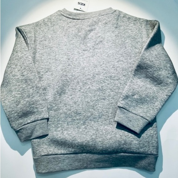 NWT Sweatshirt grey BOW Size 5 - Picture 3 of 5